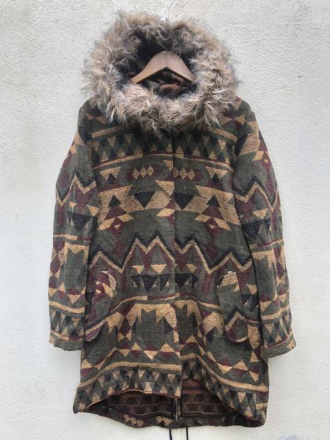 Other Designers Designer - ✅QUICK SALE🔥 Streetwear Aztec Parka Fish Tail Hoodies