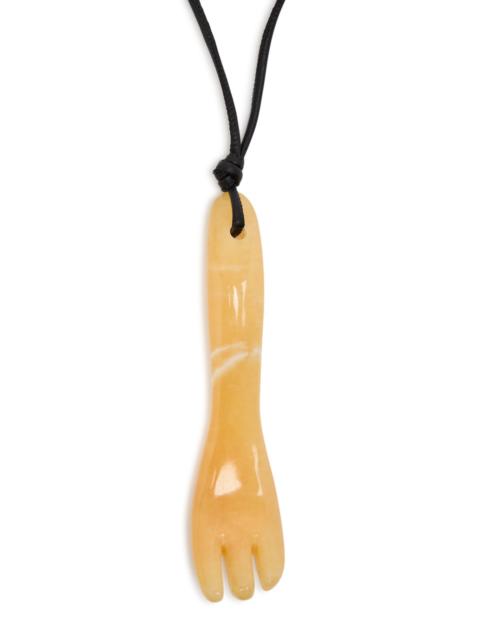 Maison Kitsuné PROFILE FOX MEDALLION NECKLACE - QU06700OF0024-0153