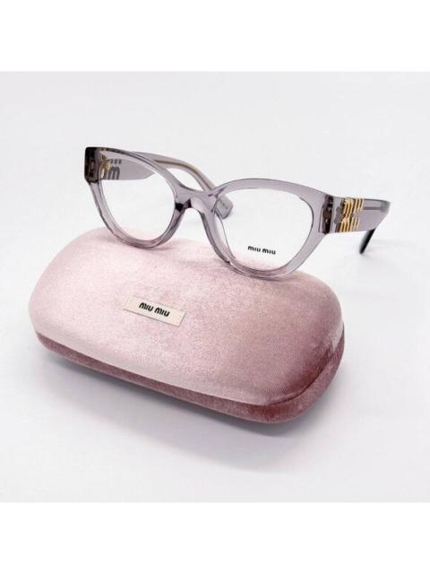 Miu Miu NEW MIU MIU MU01VV 12W1O1 PINK CLEAR WOMEN EYEGLASSES MIU MI