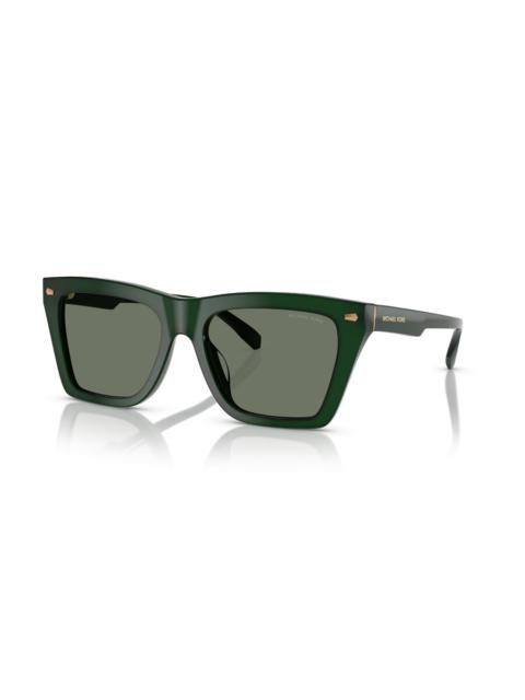 MICHAEL KORS Michael Kors Pebble Beach Green Square Men's Sunglasses MK2225U 40083H 56