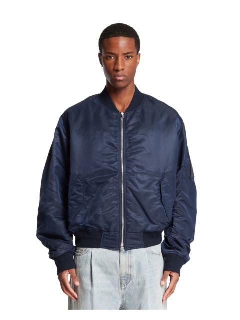 JUUN.J Blue Zip Bomber Jacket
