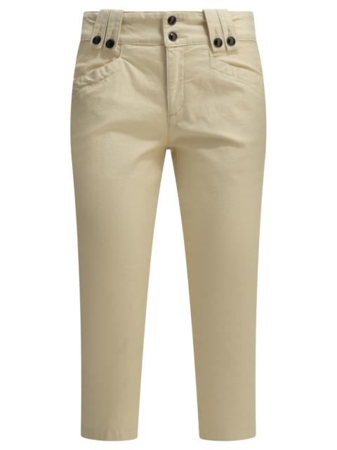 Isabel Marant Isabel Marant Berna Casual Pants Beige