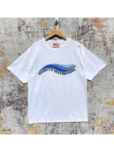 Vintage 90s Shortys Skate Shirt Spellout Shorty’s Skateboard