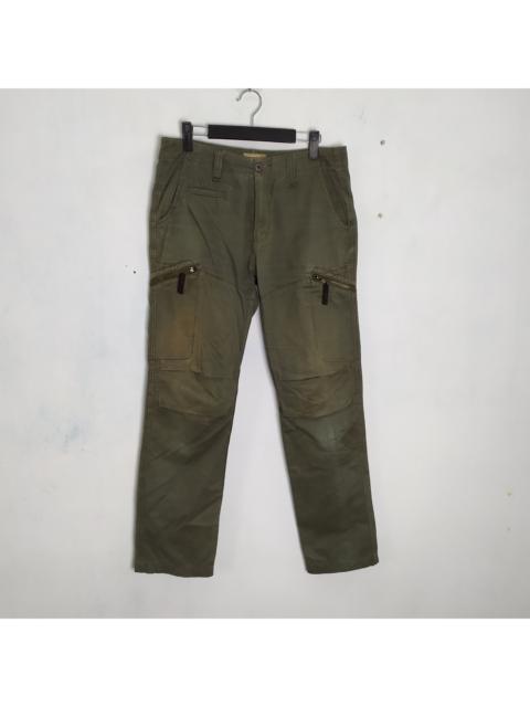 Other Designers Vintage - VINTAGE JUNGLE STORM FADED GREEN CARGO PANTS
