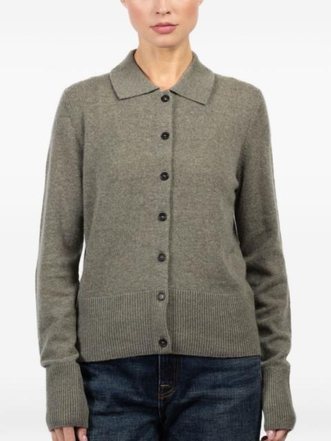 LE KASHA collared button-front cardigan