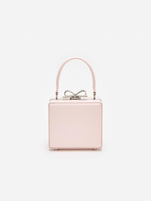 self-portrait Pink Leather Micro Bag