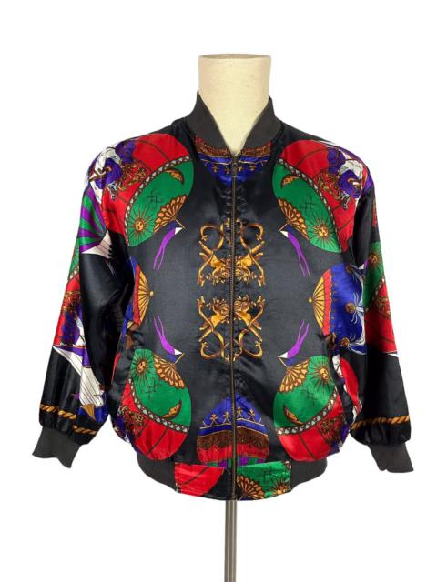 Other Designers Vintage 90’s Japanese Brand Reversible Silk Jacket