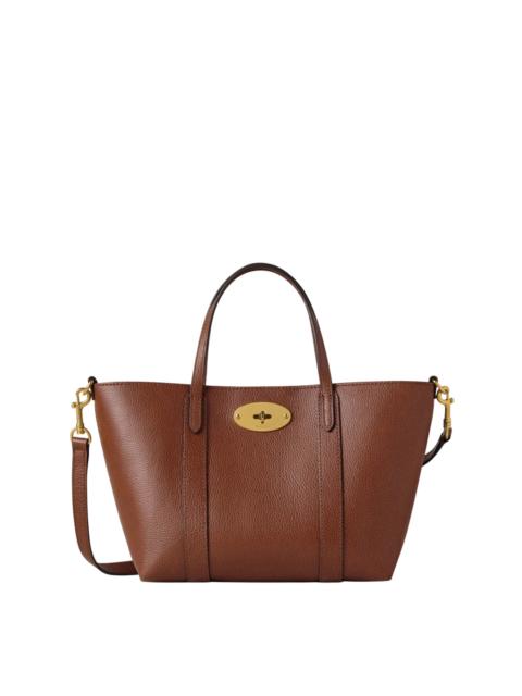 Mulberry Mini Bayswater Tote Oak Two-Tone Small Classic Grain