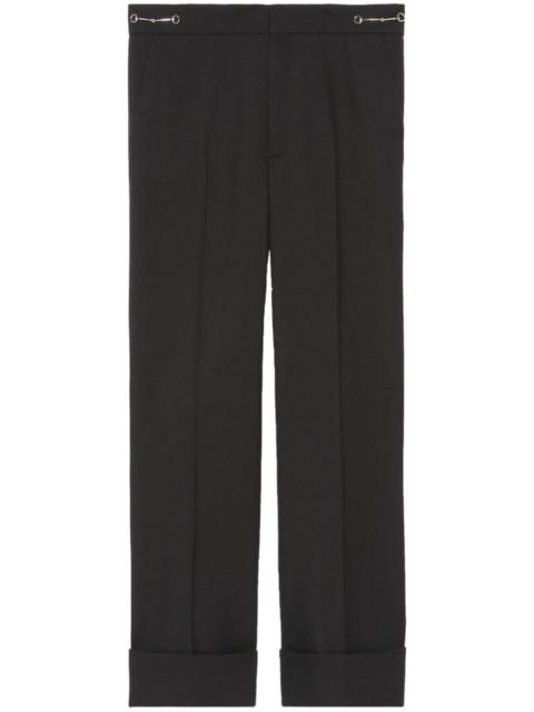 GUCCI Gucci Women Wool Cropped Trousers