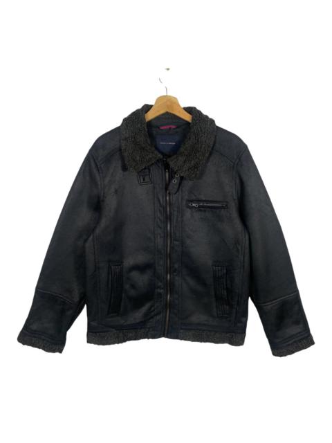 Other Designers Vintage 90s Tommy Hilfger Sherling Collar Jacket M Size