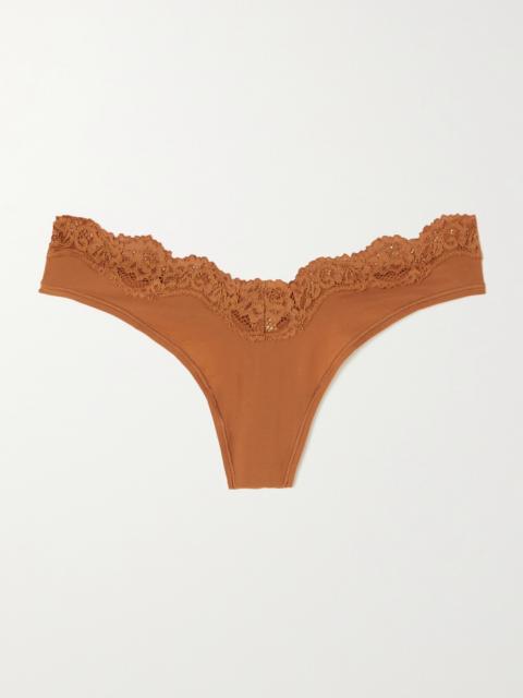 SKIMS Fits Everybody Lace Thong