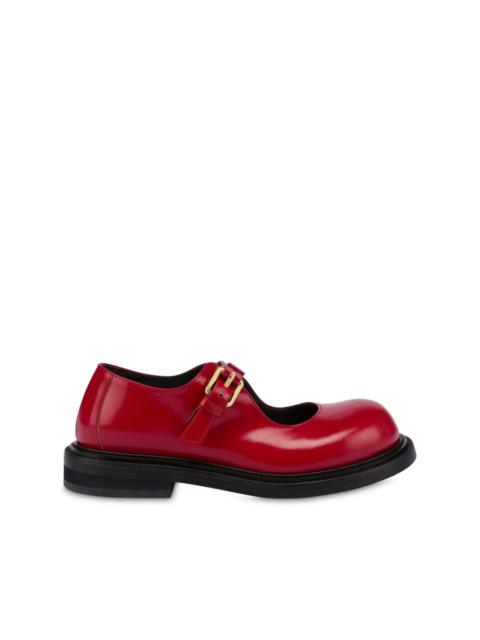Moschino buckled loafers