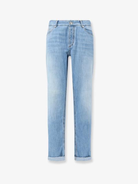 Brunello Cucinelli Brunello Cucinelli Men Brunello Cucinelli Men Blue Denim Jeans