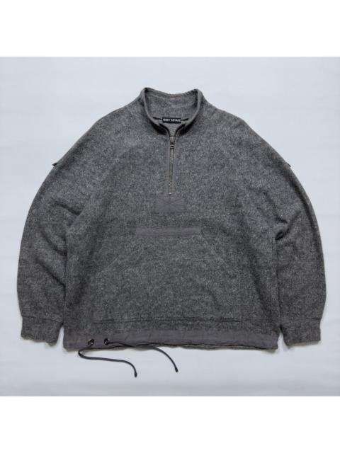 Issey Miyake - Fleece Half Zip Anorak Jacket