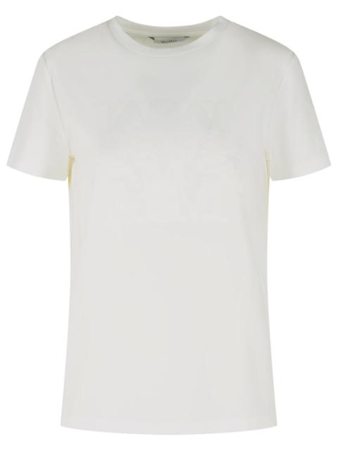 Max Mara Max Mara 'Panfilo' White Cotton T-Shirt Women