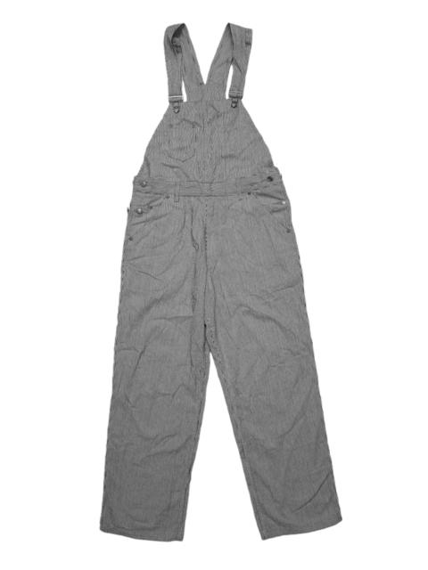Other Designers Japanese Brand - Jungle Storm Japan Workwear Overalls Hickory Stripe (E158)