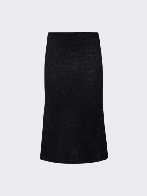 The Row Jesto Skirt Deep Blue