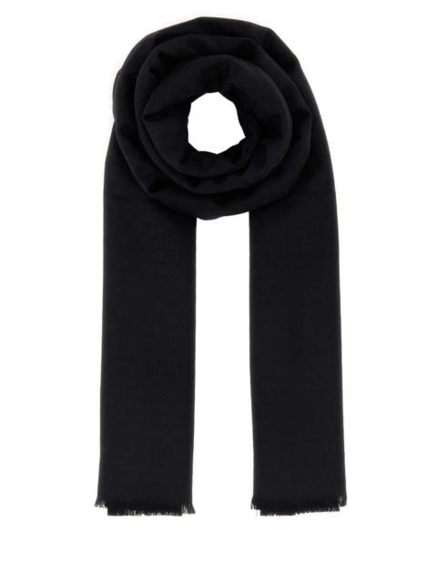 Prada Prada Men Black Jacquard Scarf