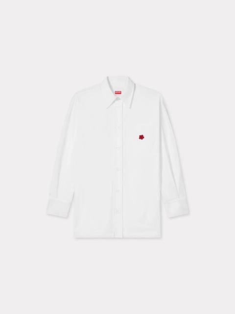 KENZO 'Boke Flower' embroidered oversized shirt