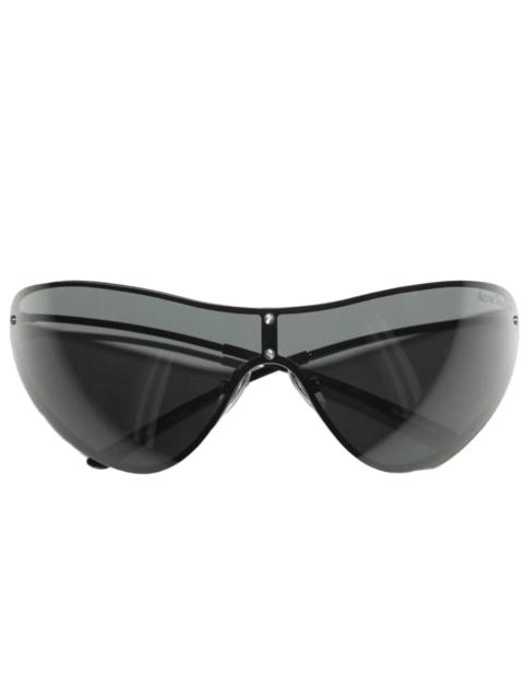 Acne Studios METAL FRAME SUNGLASSES (BLACK)