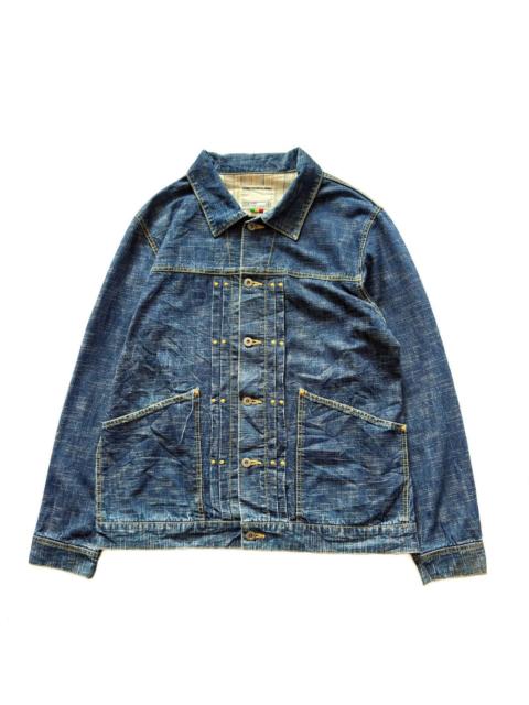 Other Designers Japanese Brand - SCANNER FUNDAMENTAL PRODUCT TRUCKER JEANS