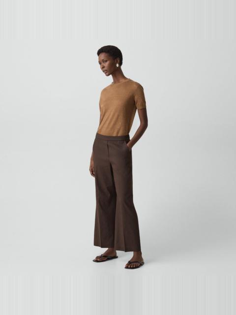 Theory Classic Straight Pull-On Pant in Good Linen