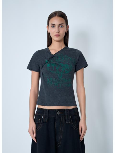 Alexander Wang Alexander Wang Women Logo Motif T-Shirt