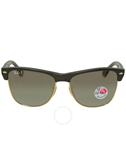 Ray-Ban Ray Ban Clubmaster Oversized Polarized Grey Gradient Square Men's Sunglasses RB4175 877/M3 57