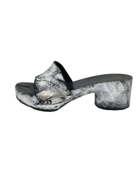 Maison Margiela Painted Tabi Clog Sandals