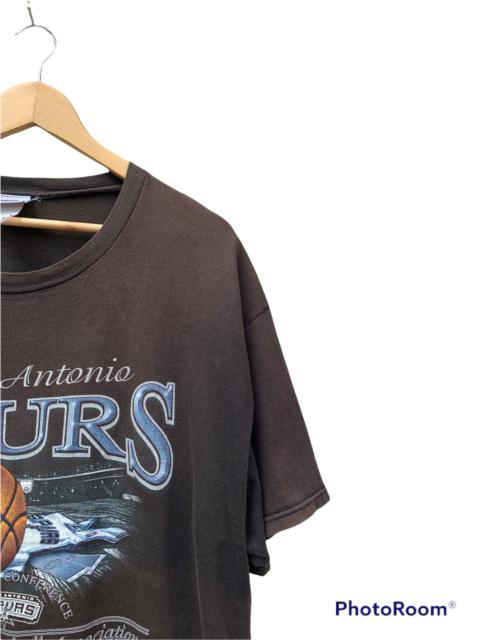Other Designers Csa - Vintage 1990 CSA San Antonio Spurs Western Conference NBA Basketball T-Shirt