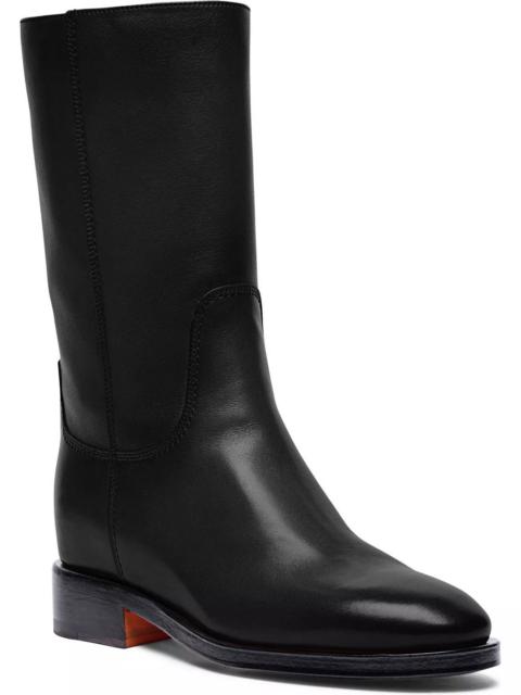 Santoni Women's Fleeces Leather Boot