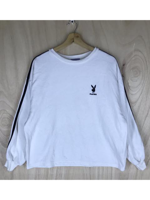 Other Designers Playboy - Vehement X Playboy Bunny Crop Baggy Sweaters