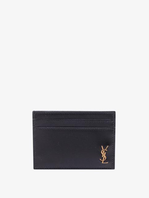 SAINT LAURENT Saint Laurent Men Leather Card Holder