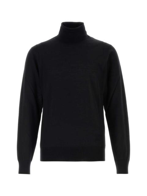 Dolce & Gabbana Dolce & Gabbana Men Black Wool Sweater