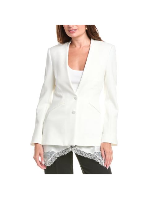 SIMKHAI SIMKHAI Allie Crepe Combo Basque Jacket