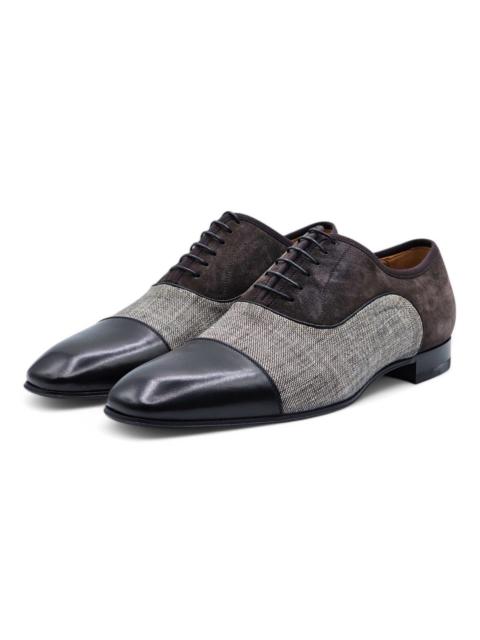 Christian Louboutin Greggo Leather Oxford Shoes - Brown - EU 41.5 / US 8.5 $995