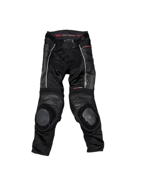 Other Designers Kadoya - Vintage Komine Racing Safety & Innovation Leather Pant