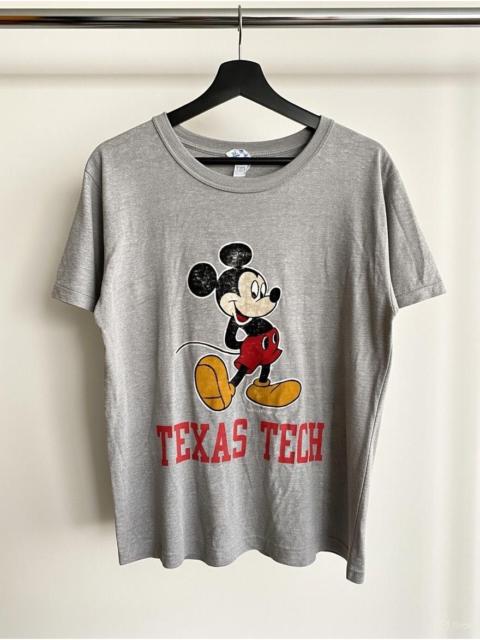 Champion Vintage Champion Mickey Mouse Texas Tech Graphic T-Shirt