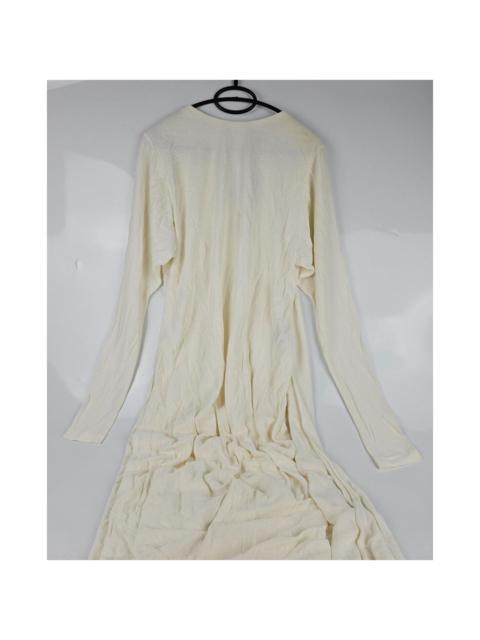 TOM FORD TOM FORD White Long Jersey Sablé Dress Size S