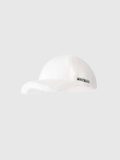 MACKAGE ANDERSON-TD Sherpa Fleece Logo Baseball Cap