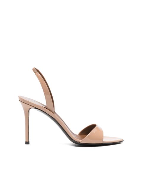 Giuseppe Zanotti 90mm Lilibeth slingback patent-leather sandals