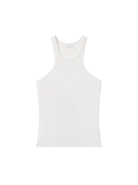 A.L.C. Dean Racerback Rib Knit Tank