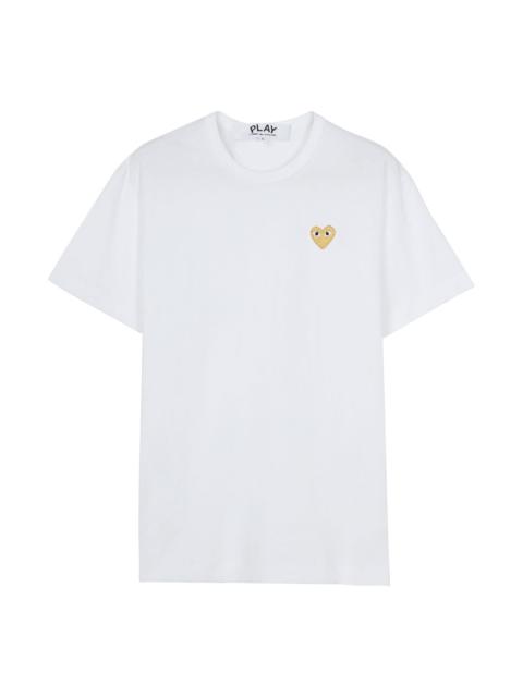 Comme des Garçons PLAY COMME des GARCONS PLAY Gold Heart T-Shirt 'White' AZ-T216-051-4