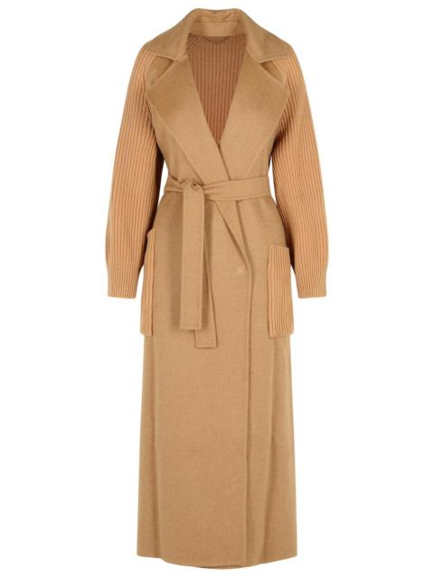 Max Mara Max Mara 'Berard 1234' Camel Wrap Coat Women