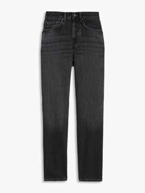 Acne Studios Cropped high-rise slim-leg jeans
