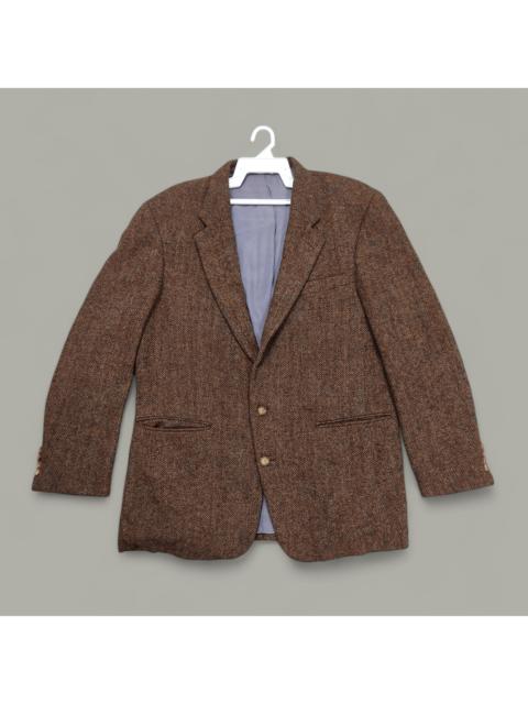 Other Designers Vintage 70s HARRIS TWEED Scottish Wool Blazer Jacket