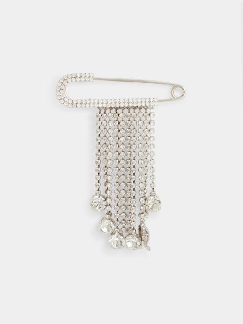 rabanne PIN CHARM WITH STRASS
