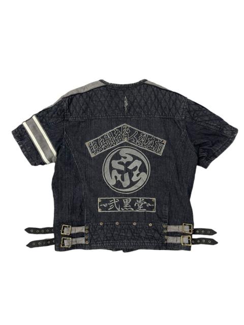 Other Designers Japanese Brand - BOSOZOKU STYLE JAPANESE TRADITION BIKER SHORT SLEEVE JACKET