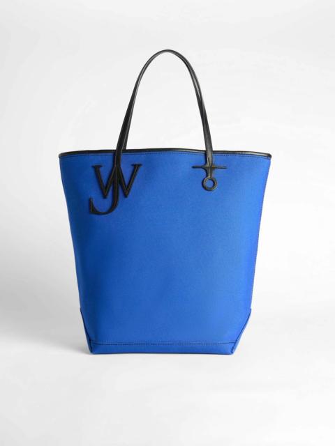 JW Anderson LARGE ANCHOR CANVAS TOTE IN BLUE