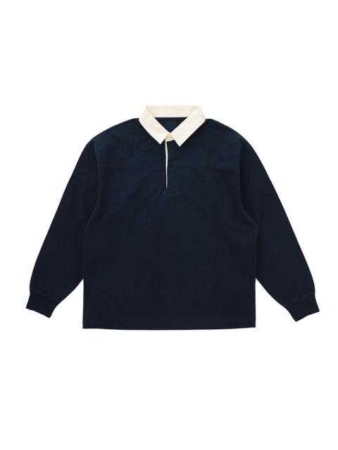 visvim LARKHAM L/S RUGGER (N.D.) DK.INDIGO